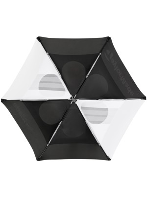 TaylorMade 68 Inch Tour Large Double Canopy Umbrella