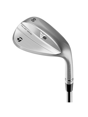 TaylorMade Milled Grind 5 Satin Chrome Wedge (Steel Shaft)