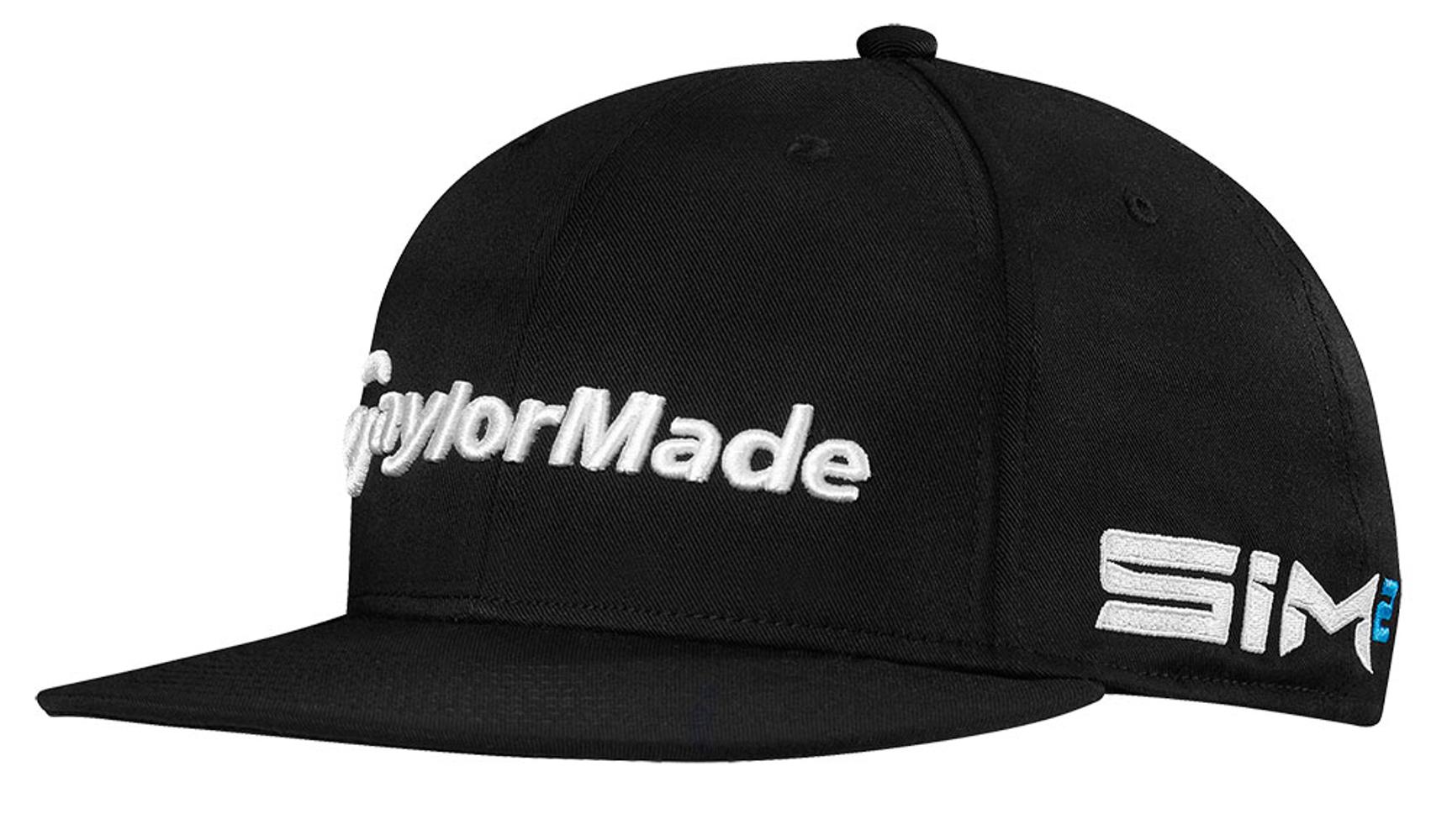 TaylorMade Men's Tour Cap - Flat Bill Snapback Golf Hat - View #7