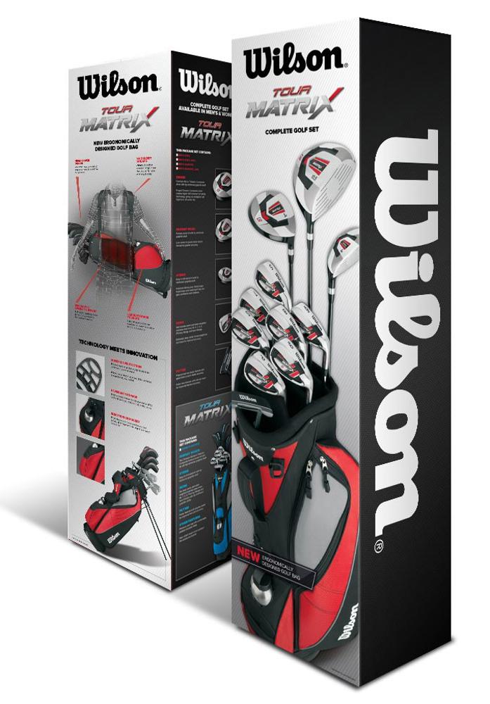 Wilson Tour Matrix Complete Golf Package Set (Steel/Graphite) 2013