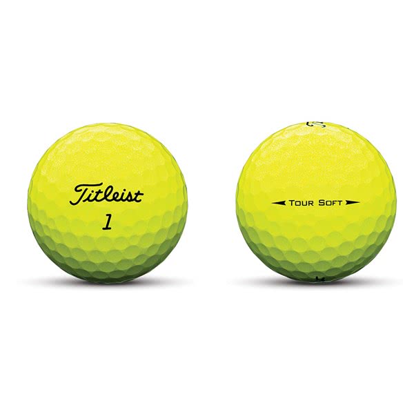 Titleist Tour Soft Yellow Golf Balls (12 Balls) - Golfonline