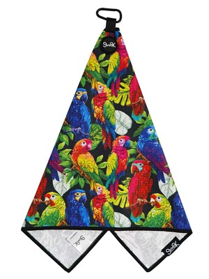 Swak Parrots Golf Towel