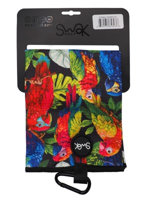 Swak Parrots Golf Towel