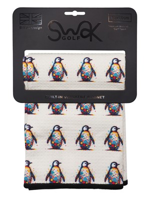 Swak Penguins Golf Towel