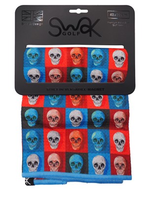 Swak Skulls Golf Towel