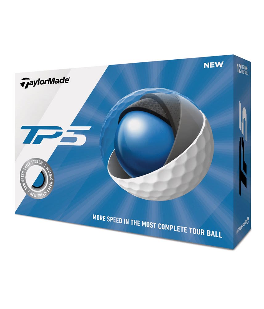 TaylorMade TP5 Golf Balls (12 Balls) 2019 - Golfonline