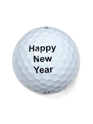TaylorMade TP5 Personalised Golf Balls (12 Balls) - Happy New Year