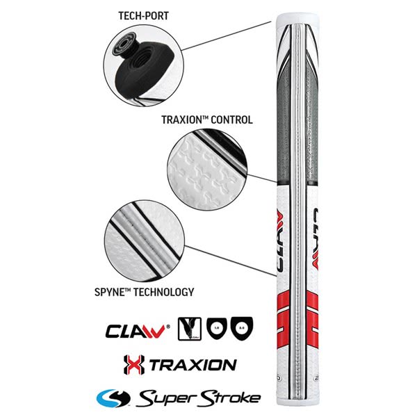 SuperStroke Traxion Claw 1.0 Putter Grip
