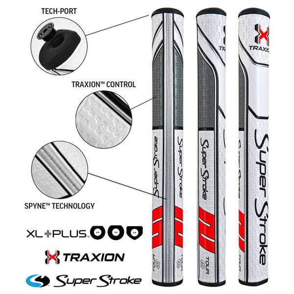 SuperStroke Traxion Tour XL Plus 2.0 Putter Grip
