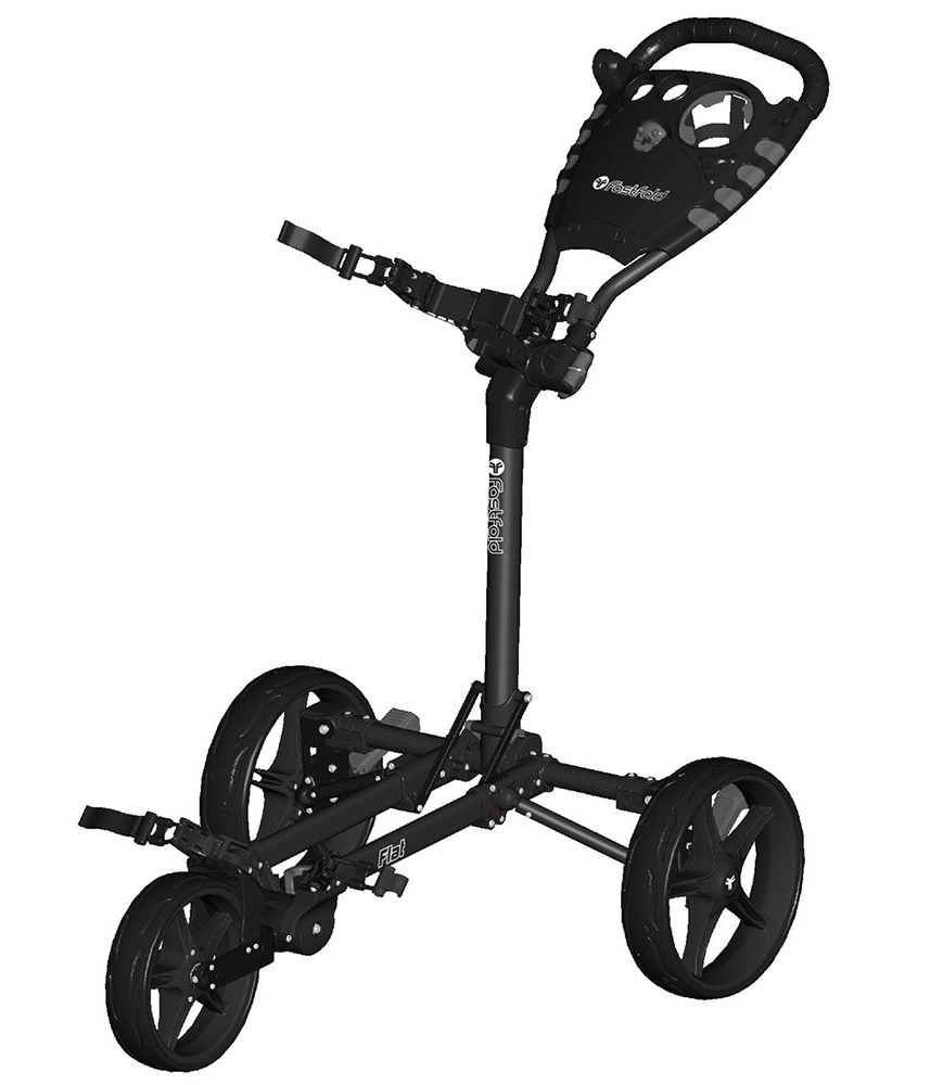 Fast Fold Flat Push Trolley | GolfOnline