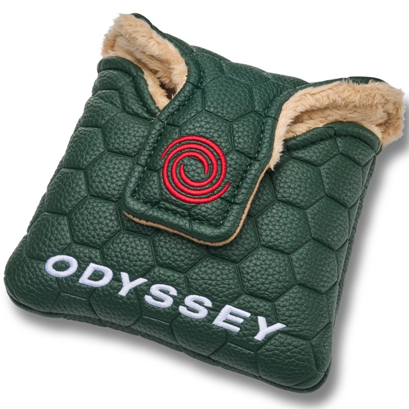 Odyssey TRTL mallet headcover with shell texture and fleece lining
