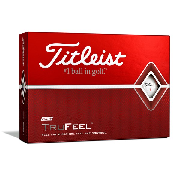 Titleist TruFeel White Golf Balls (12 Balls)