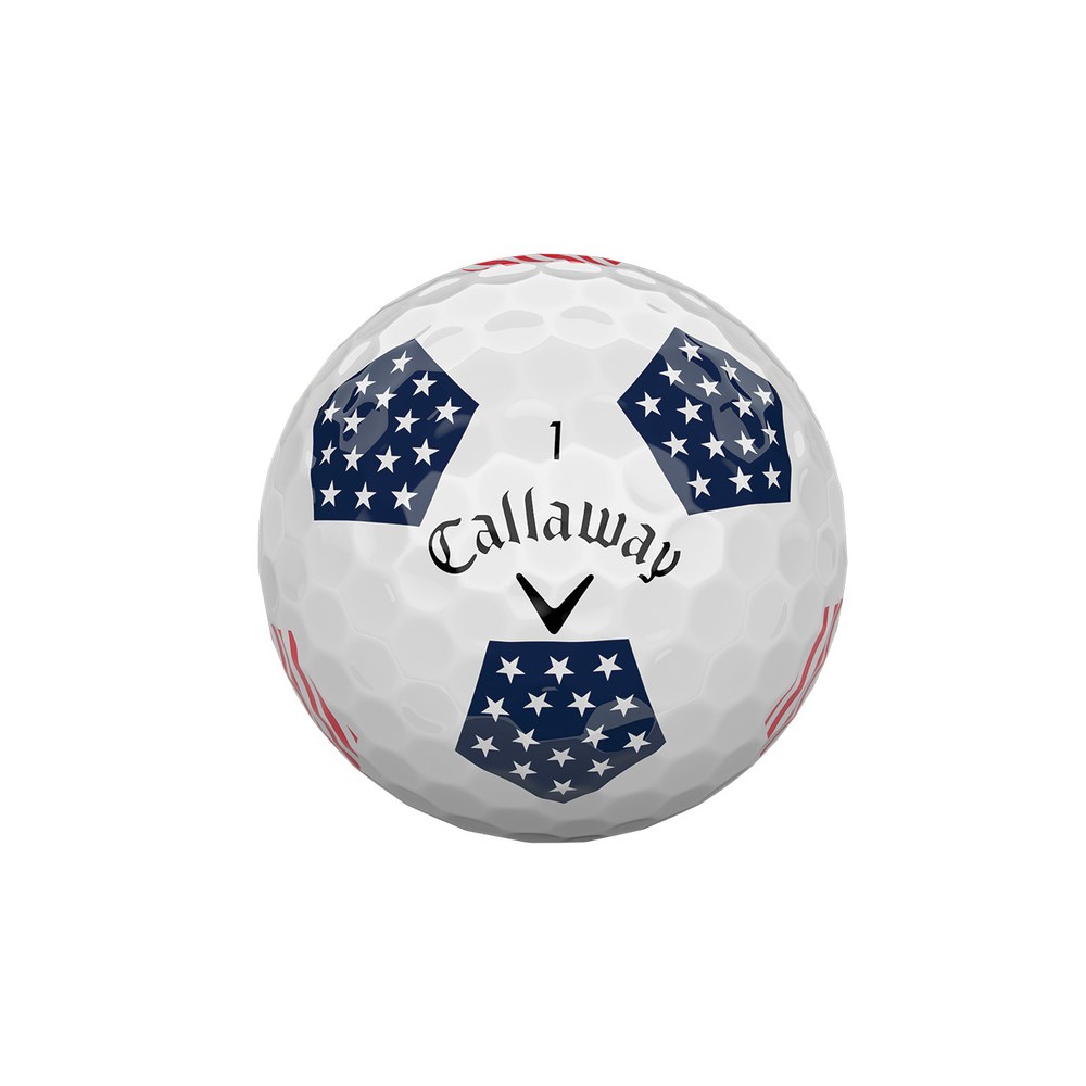 Callaway Chrome Soft Truvis Stars & Stripes Golf Balls (12 Balls) 2018 ...