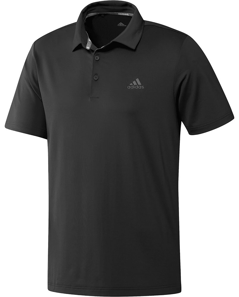 adidas Mens Ultimate 2.0 Solid Polo Shirt (Logo on Chest) - Golfonline