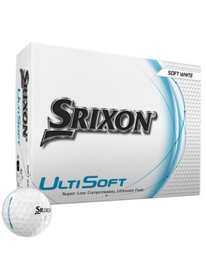 Srixon UltiSoft White Golf Balls (12 Balls)