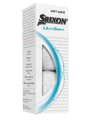 Srixon UltiSoft White Golf Balls (12 Balls)