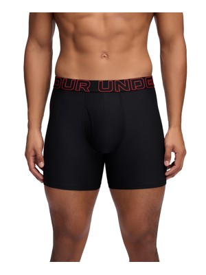 Under Armour Mens 6 inch Performance Tech Solid Boxerjock Shorts (3 Pack)