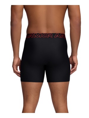 Under Armour Mens 6 inch Performance Tech Solid Boxerjock Shorts (3 Pack)