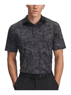 Under Armour Mens Playoff 3.0 Printed Evaporated Camo Polo Shirt
