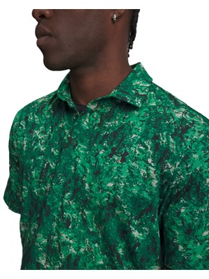 Under Armour Mens Playoff 3.0 Forrestscape Printed Polo Shirt