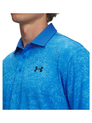 Under Armour Mens Playoff 3.0 Printed Evaporated Camo Polo Shirt