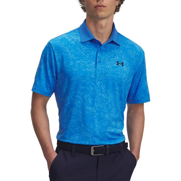 Under Armour Mens Playoff 3.0 Printed Evaporated Camo Polo Shirt