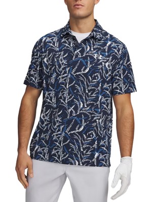 Under Armour Mens Playoff 3.0 Reef Floral Printed Polo Shirt