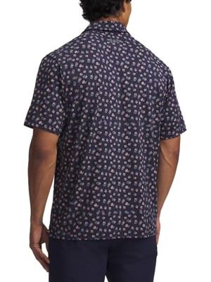 Under Armour Mens Playoff 3.0 Rose Mignonette Printed Polo Shirt