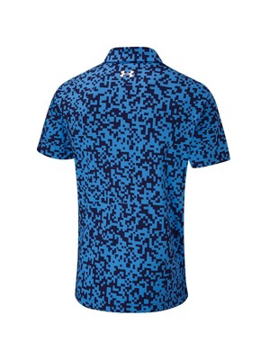 Under Armour Mens T2G Pace Camo Printed Polo Shirt