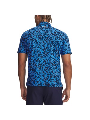 Under Armour Mens T2G Pace Camo Printed Polo Shirt