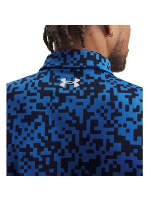 Under Armour Mens T2G Pace Camo Printed Polo Shirt
