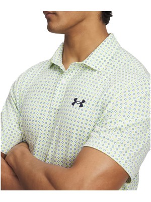 Under Armour Mens Matchplay Merseyside Diamonds Printed Polo Shirt