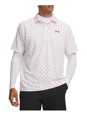 Under Armour Mens Matchplay Victorian Flag Printed Polo Shirt