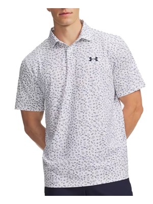 Under Armour Mens Matchplay Football Toss Printed Polo Shirt