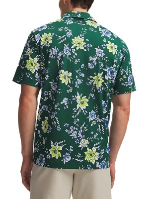 Under Armour Mens Matchplay Linear Floral Printed Polo Shirt