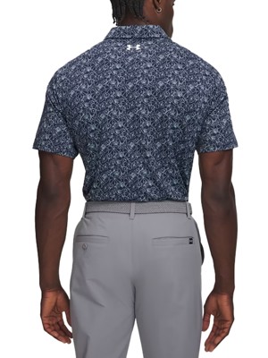 Under Armour Mens Matchplay Linework Florals Printed Polo Shirt