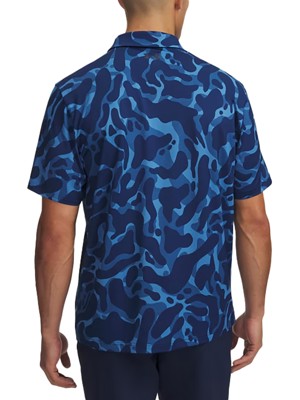 Under Armour Mens Matchplay Open Camo Printed Polo Shirt