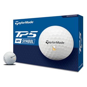 TaylorMade TP5 MySymbol Beer Golf Balls