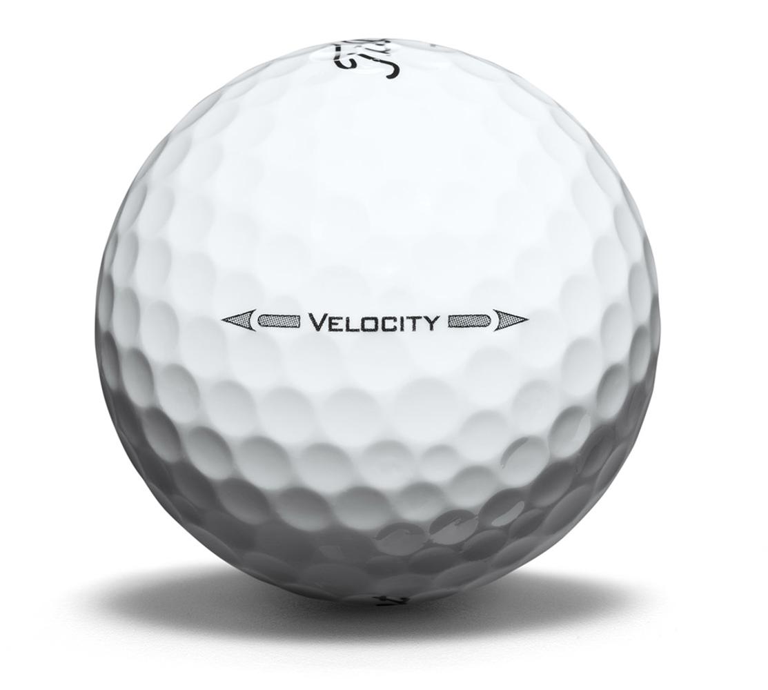 Titleist Velocity Golf Balls (12 Pack) 2016 Logo Overrun - Golfonline