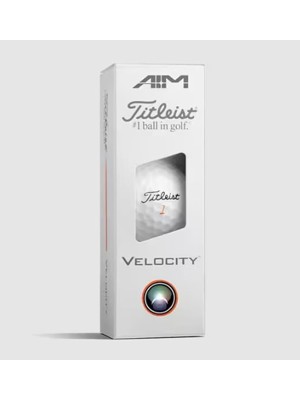 Titleist Velocity White Golf Balls (12 Balls)