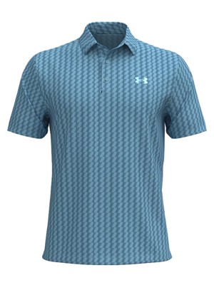 Under Armour Mens Playoff 3.0 Deuce Esque Printed Polo Shirt