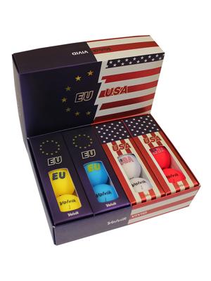 Volvik Vivid Golf Balls - Europe/USA (12 Balls)