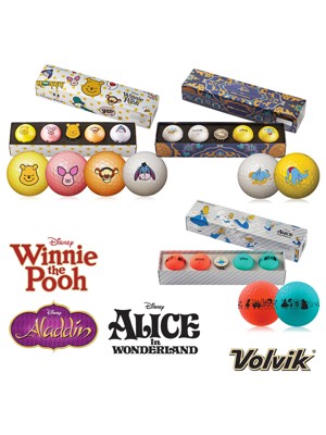 Volvik Solice Disney Balls And Ball Marker Packs