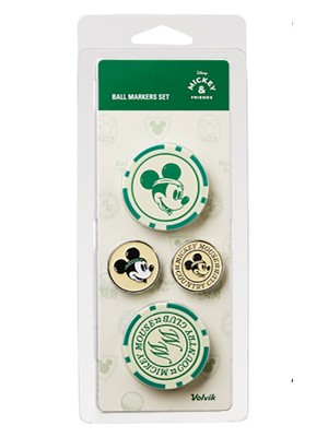 Volvik Disney Mickey Poker Chip Large Ball Marker Gift Set