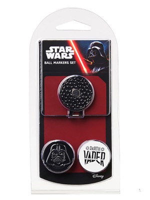 Volvik Star Wars Darth Vader Hat Clip & 2 Ball Marker Gift Set