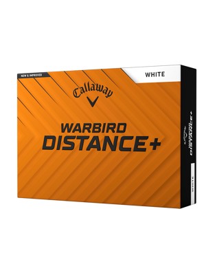Callaway Warbird Distance + White Golf Balls (12 Balls)