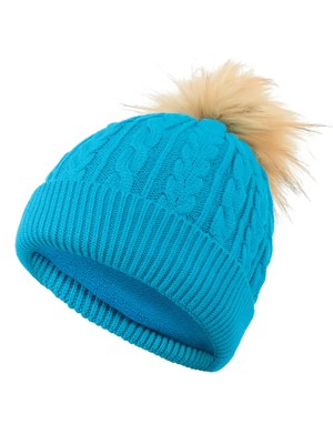 Surprizeshop Ladies Waterproof Bobble Hat