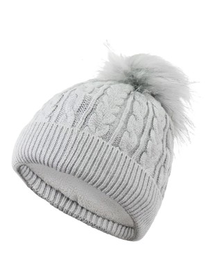 Surprizeshop Ladies Waterproof Bobble Hat