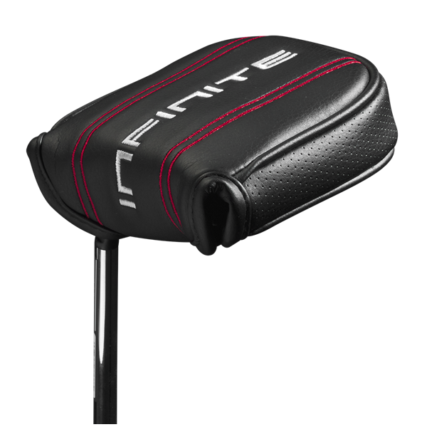 wg1p034001 9 infinite the l putter headcover mens black red