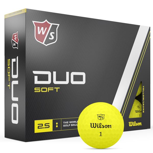 Wilson Duo Soft Yellow Golf Balls (12 Balls)